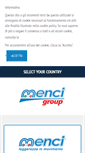 Mobile Screenshot of menci.it